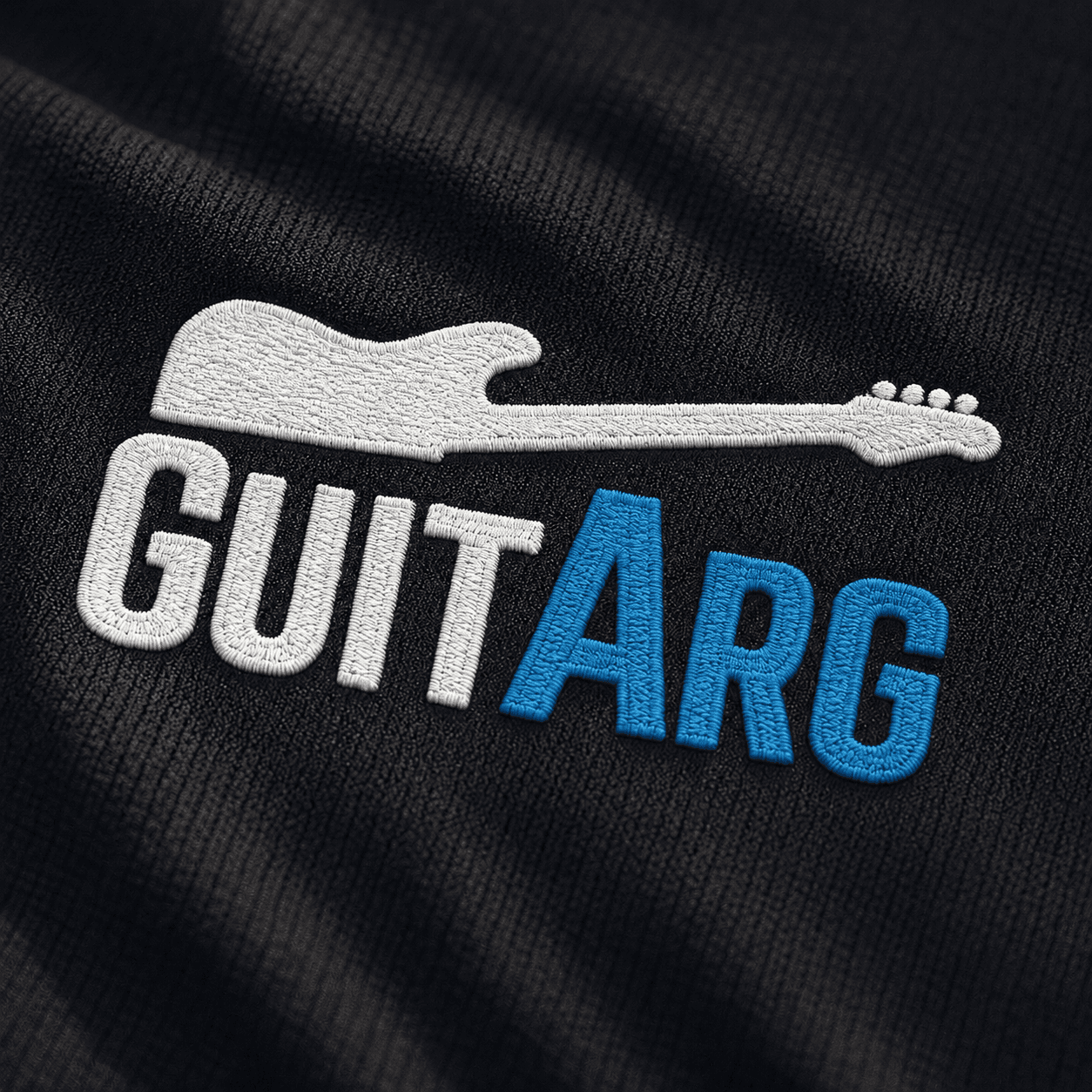 Logo GuitArg bordado
